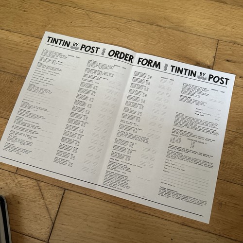 Tintin post original price - by,