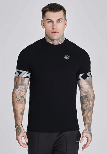 Siksilk men short - short, sleeved
