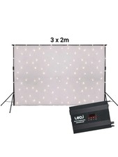 LEDJ 3 x 2m LED Starcloth