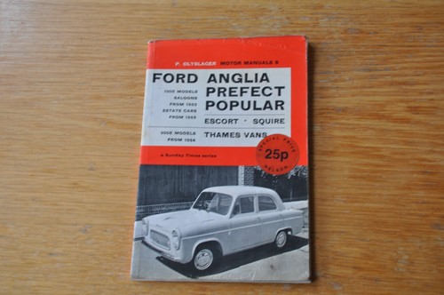 Ford anglia prefect popular - anglia,