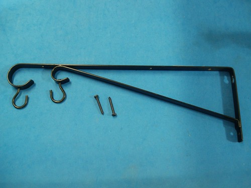 Black wrought iron plant - 15",