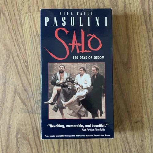 Salo 120 days sodom vhs - days,