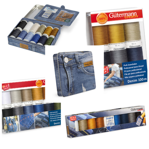 Gutermann thread sets denim