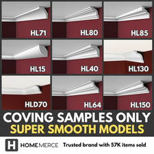 WALL QUALITY COVING *Lightweight* SUPER SMOOTH - Cornice / SAMPLES /