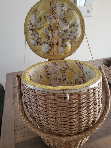 Dritz vintage round wicker - vintage,