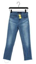 J Brand Women's Jeans W 25 in Blue Cotton with Other Straight