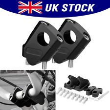 CNC 22mm Universal Handlebar Riser Clamp Mount Bracket Clamp Extend For Yamaha