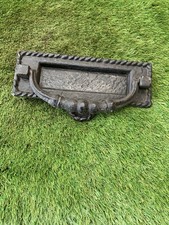 Vintage Cast Iron Letter Box
