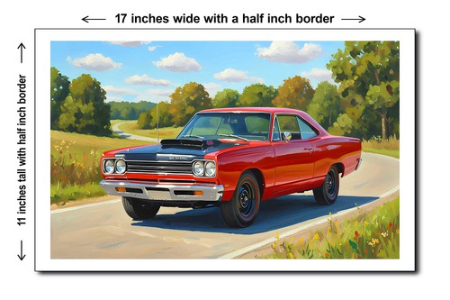 1969 plymouth road - road, runner