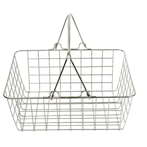 Metal wire storage basket - storage,