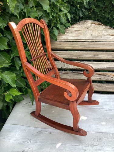 One vintage large wooden - large,
