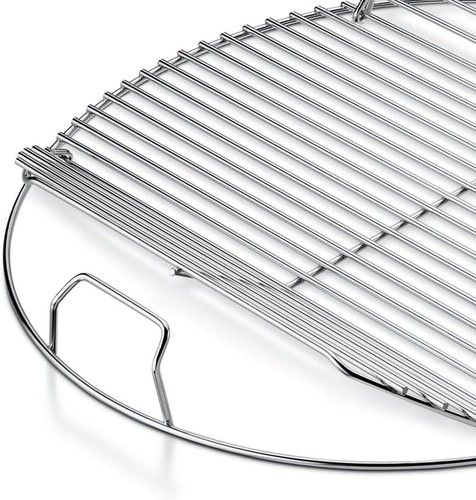 Hinged cooking grate for - grate,