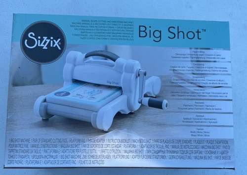 Sizzix big shot - shot, manual