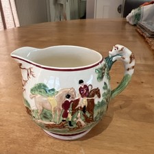 Wedgwood Etruria England Dye John Peel 1829 Cream Jug . Numbered 8cm Tall