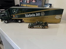 1:43 Diebels Zakspeed Team 1992 DTM Race Transporter + 190E Evo 2 #18 Kurt Thiim