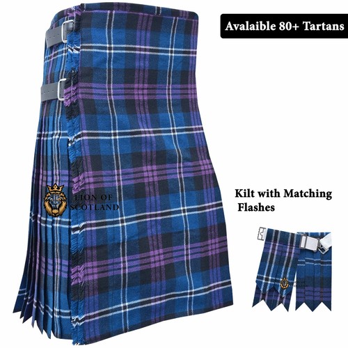 Scottish tartan kilt for - men, 8