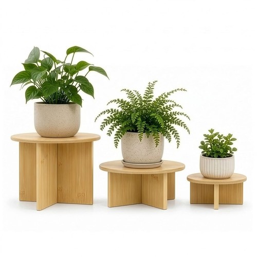 Plant stand indoor wooden - stand,