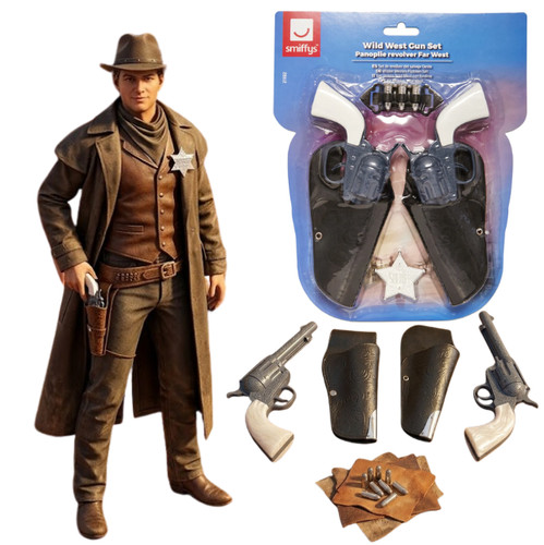 Western cowboy sheriff toy - cowboy,