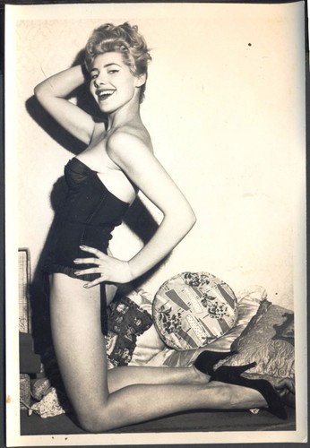 Original vintage semi nude - original,