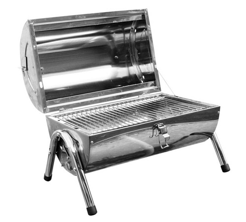 Kingfisher portable barrel bbq - portable,
