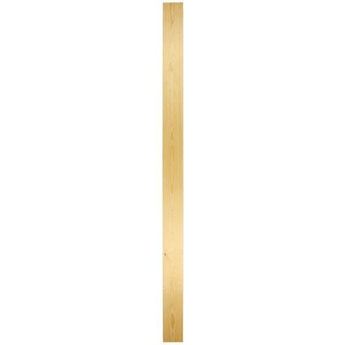 Pine plain newel post - pine,