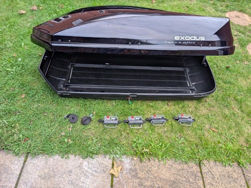 Exodus roof box black - roof,