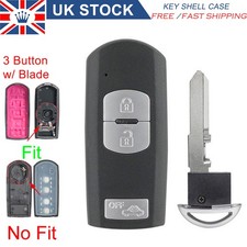 3 Button Remote Key Fob Shell