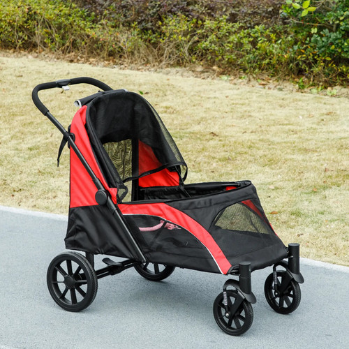 Pet stroller foldable large - pet,