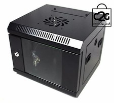 10" 4U 300mm Black Wall