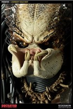 ? SIDESHOW PREDATOR - JUNGLE HUNTER 1:2 LEGENDARY SCALE BUST #202/2,500 REG ED