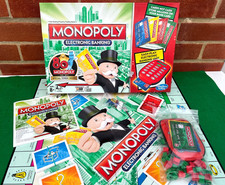 Monopoly Board Game Electronic Banking 80th Anniversary Special Edition WORKING