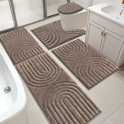 Hebe bathroom rugs set - set, 5