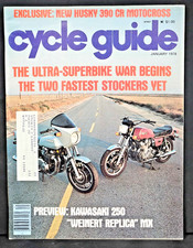 Jan 78 Cycle Guide Magazine