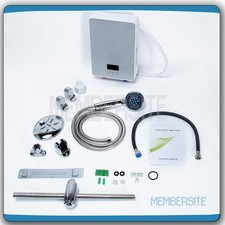 White 6KW Electric Tankless Instant Hot Water Heater Boiler For Kitchen Bathroom