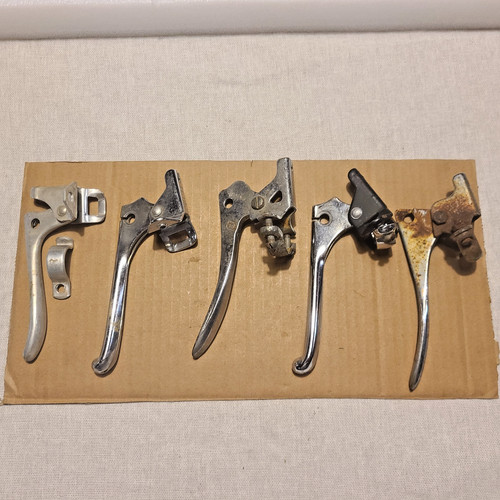 Vintage drop bar brake levers - bar,