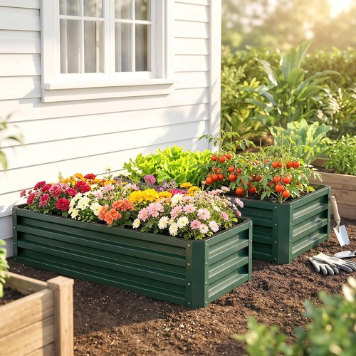 Raised garden beds planter - raised, 2