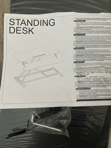 Standing desk converter - standing,