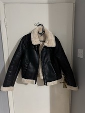 H&M Divided Black Aviator Faux