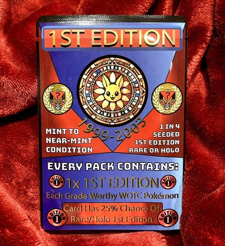 1st edition pack - edition, wotc