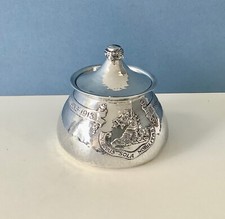 Antique Solid Silver Arts & Crafts Box - Omar Ramsden Carr  Tea Caddy