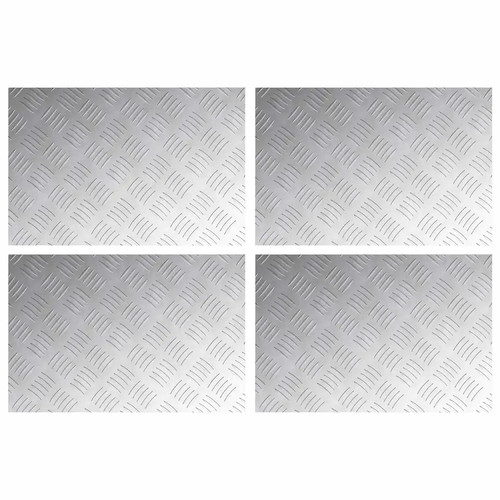Stair tread silver aluminium - tread,