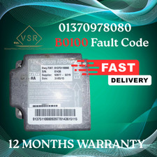 01370978080 AIRBAG ECU FAULT B0100-49 FIAT DUCATO PEUGEOT BOXER CITROEN RELAY