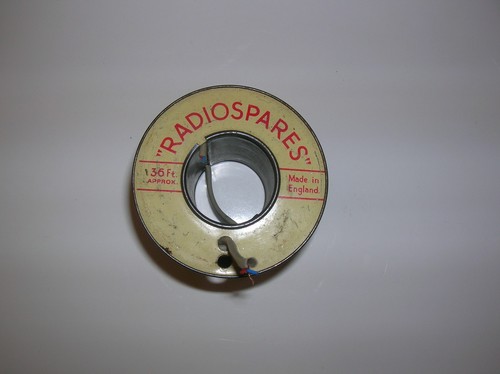 Radio spares vintage tinplate - radio,