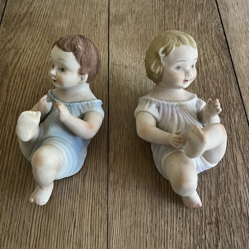 Vintage bisque porcelain - vintage, piano