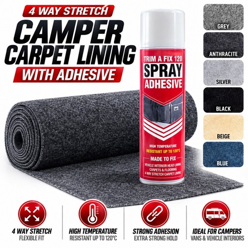 Camper van carpet lining - van,