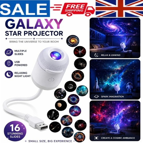 Galaxy projector night - 2-in-1,