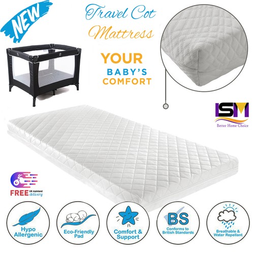 Travel cot crib - travel, mattress