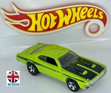 2008 Hot Wheels 71 DODGE DEMON CHARGER -  Lime Green