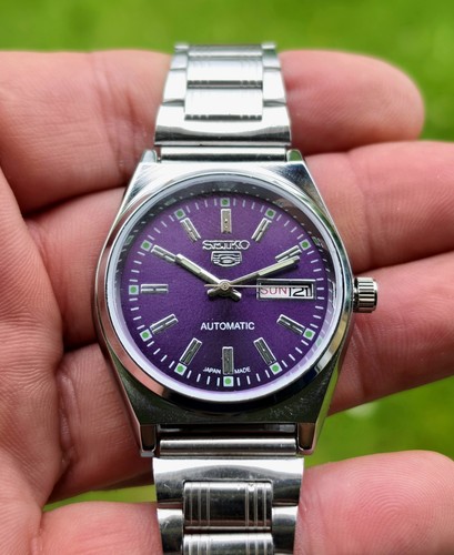 Seiko sports stunning purple - sports,