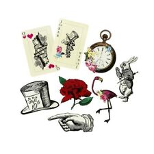 Mad Hatter Alice in Wonderland Tea Party Photo Props Decorations Talking Tables